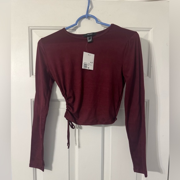 Forever 21 Tops - Forever 21 Burgundy Top